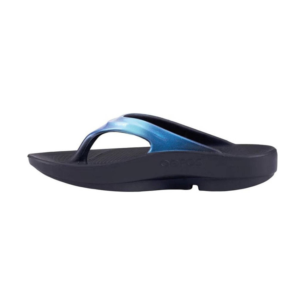 OOfos Women's OOlala Luxe Sandal - Atlantis - Lenny's Shoe & Apparel
