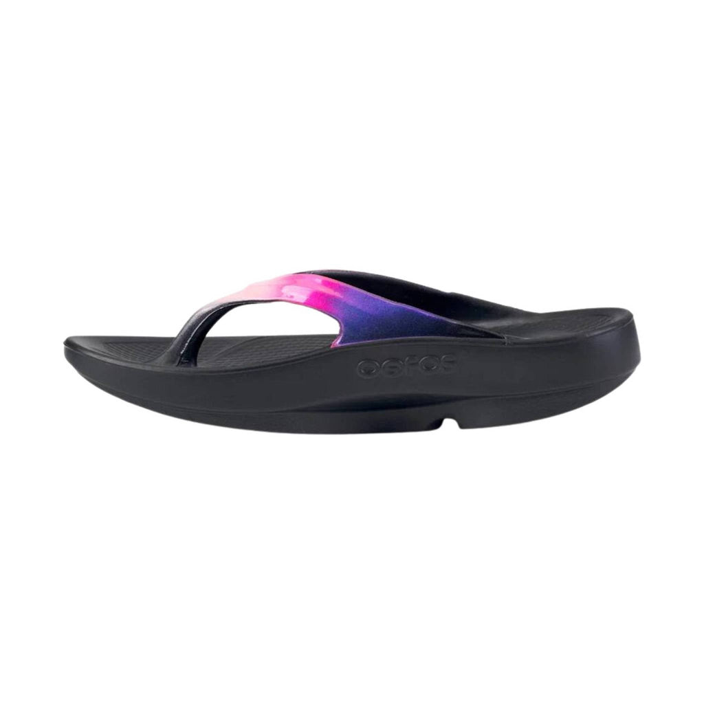 OOfos Women's OOlala Luxe Sandal - Evening Tide - Lenny's Shoe & Apparel