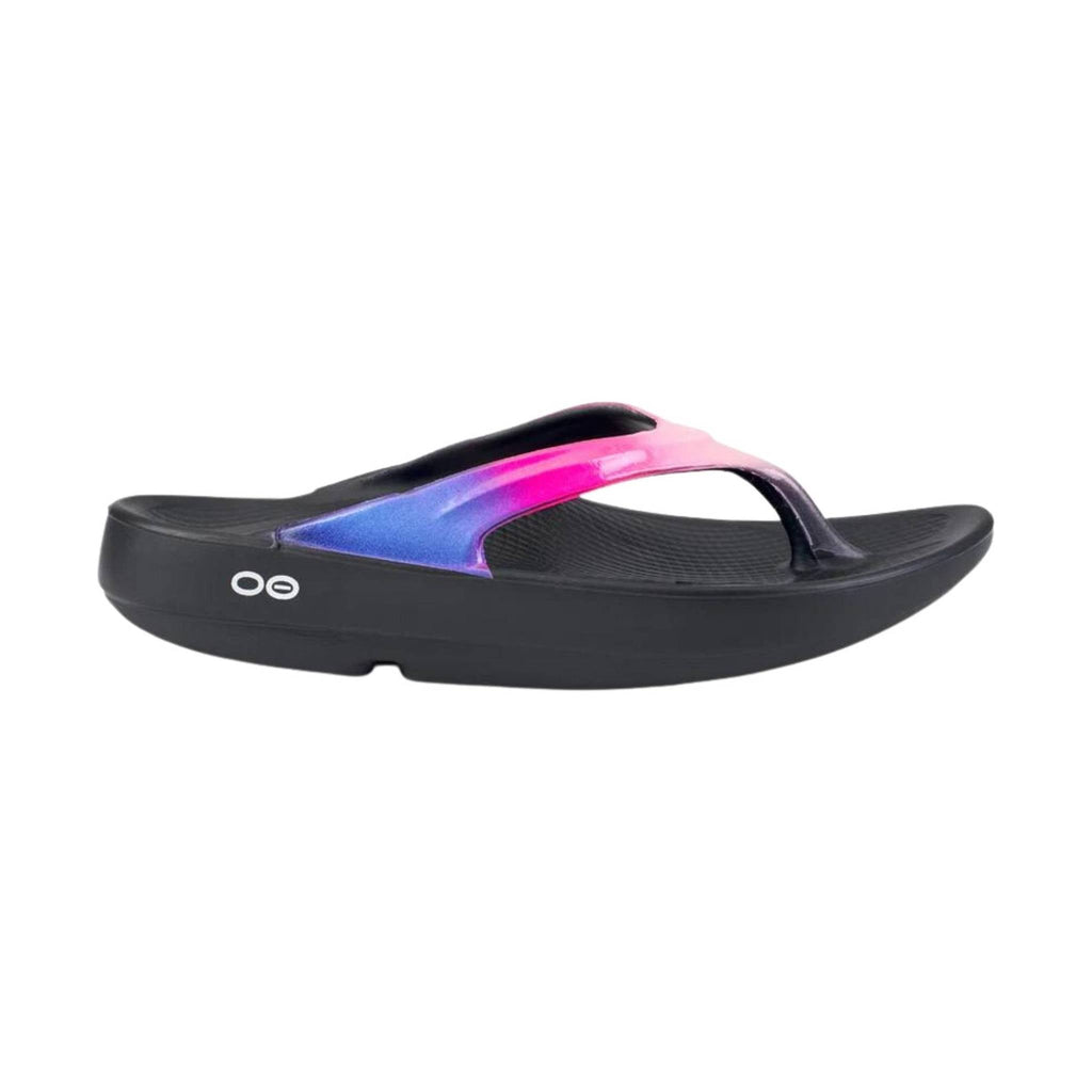OOfos Women's OOlala Luxe Sandal - Evening Tide - Lenny's Shoe & Apparel
