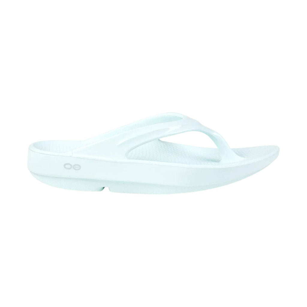 OOfos Women's OOlala Luxe Sandal - Frost - Lenny's Shoe & Apparel