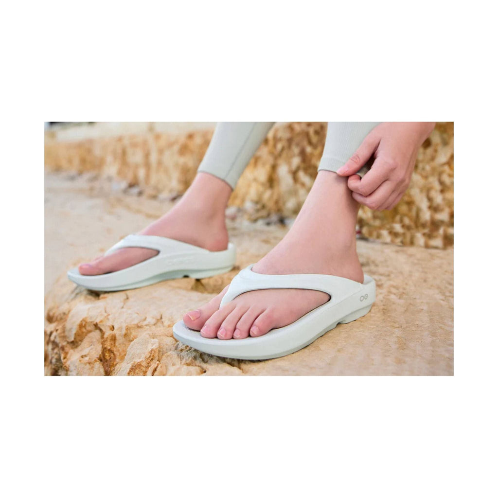 OOfos Women's OOlala Sandals - Ice - Lenny's Shoe & Apparel