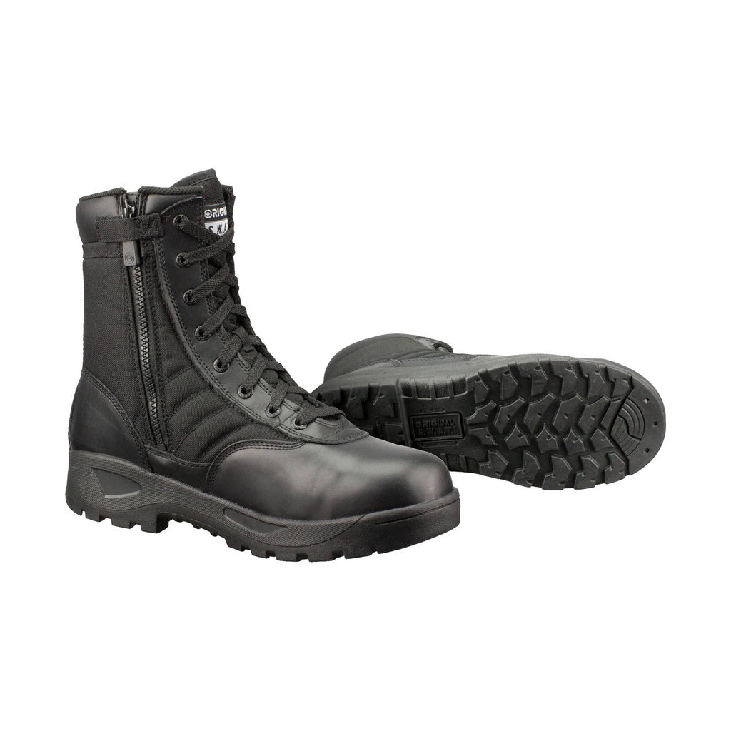 Original Footwear Men's Classic 9" Side-Zip Safety Plus Non-Metallic Toe - Black - Lenny's Shoe & Apparel