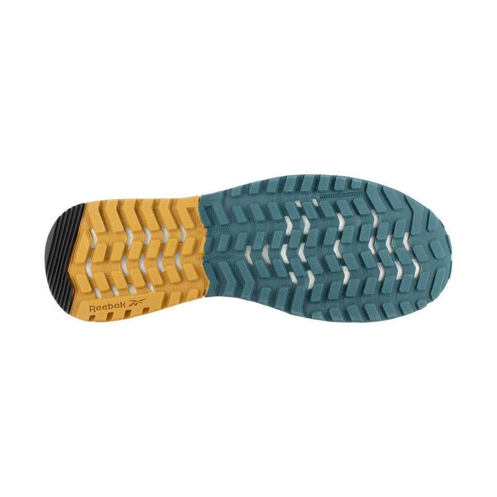 Reebok Work Women's Athletic Work Shoe Composite Toe - Blue/Salmon - Lenny's Shoe & Apparel