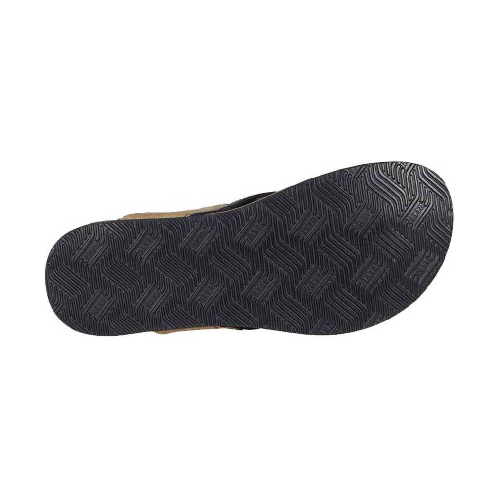 Reef Men's Newport Flip Flop - Black/Tan - Lenny's Shoe & Apparel