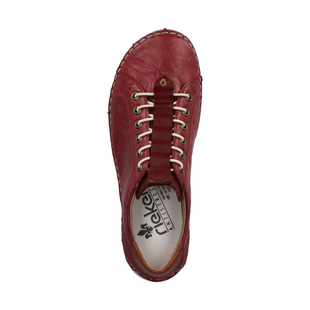 Rieker Women's Angela Shoes - Red - Lenny's Shoe & Apparel