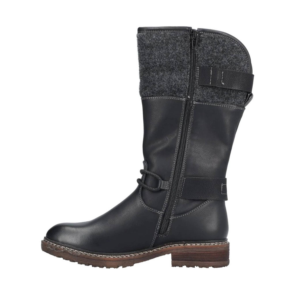 Rieker Women's Dominka Boots - Black - Lenny's Shoe & Apparel