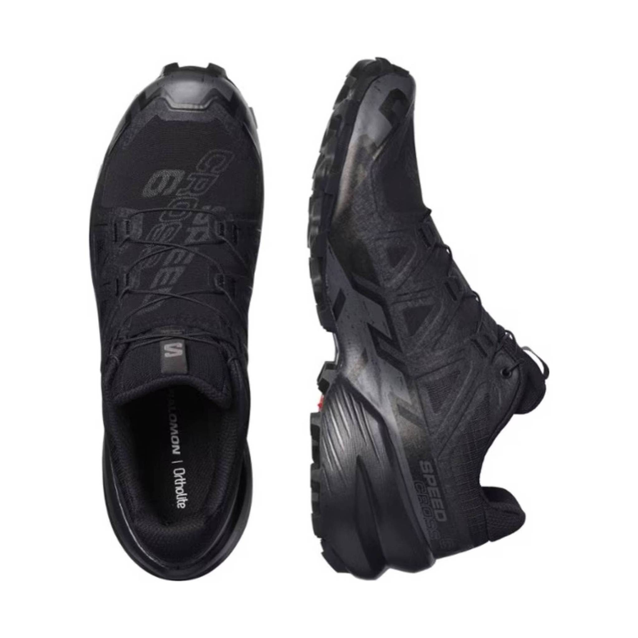 Salomon Speedcross 6 GORE-TEX L47584100 Men 12 Black Trail Running Shoes DDK1418 SPEEDCROSS 6 GORE-TEX Black | Salomon main image 4