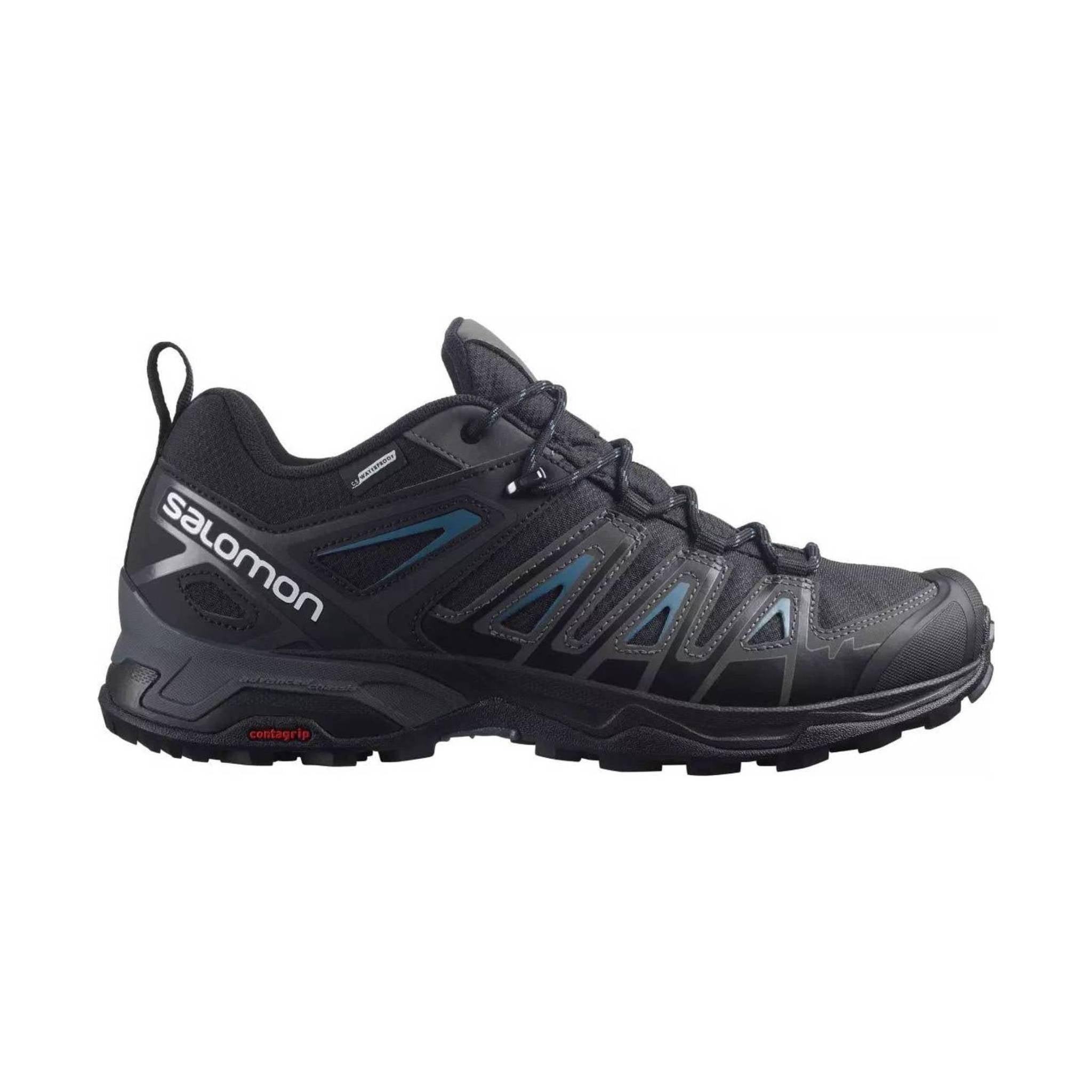 Salomon Men's Ultra Pioneer Waterproof Hiking Shoes - Black/Magnet/B – Lenny's Shoe & Apparel