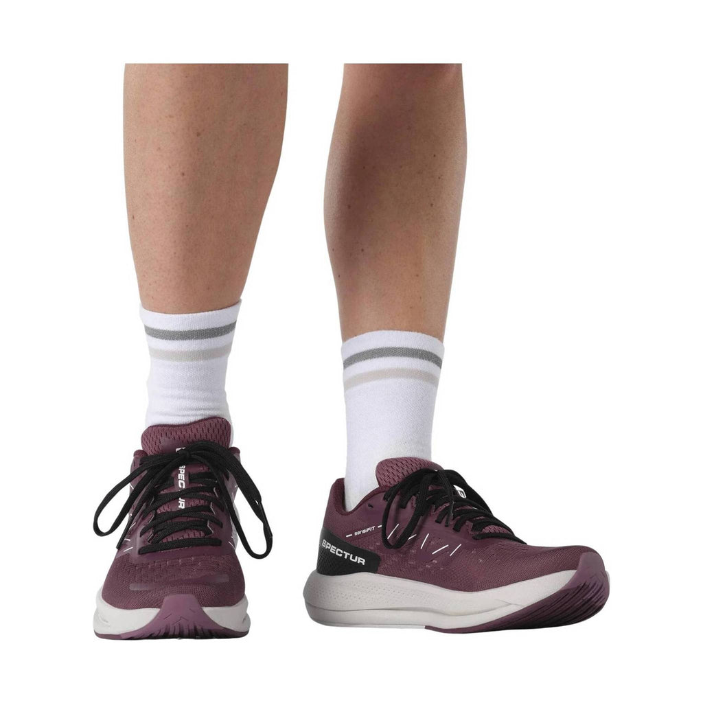 Salomon Women's Spectur Running Shoes - Tulipwood/Lunar Rock/Grape Wine - Lenny's Shoe & Apparel