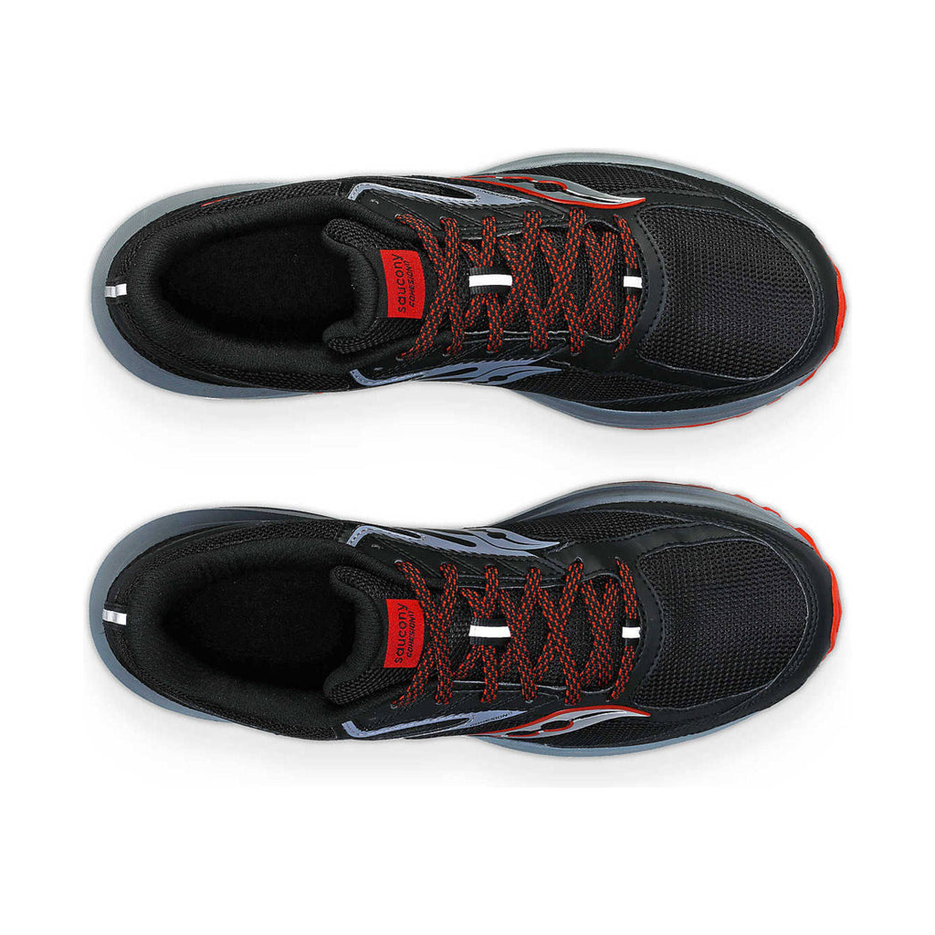 Saucony Men's Cohesion TR 17 Shoes - Black/Lava - Lenny's Shoe & Apparel