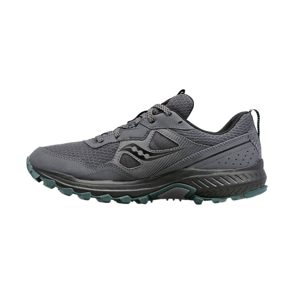 Saucony Men's Excursion TR16 GTX Running Shoe - Shadow/Forest - Lenny's Shoe & Apparel
