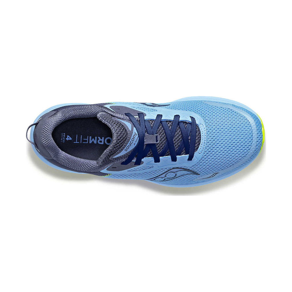 Saucony Women's Axon 3 Running Shoes - Ether/Citron - Lenny's Shoe & Apparel