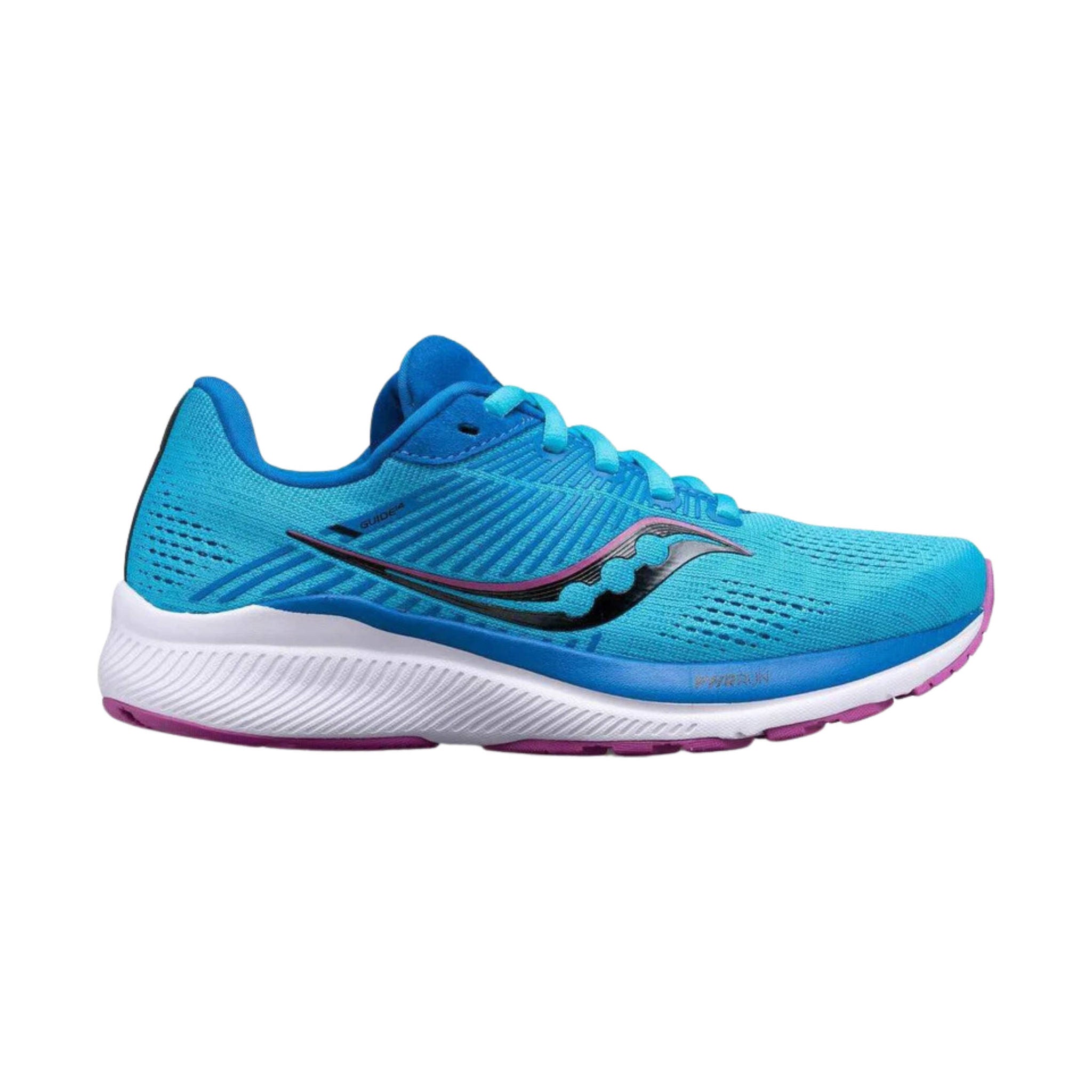 Saucony Women's Guide 14 Running Shoes Blue Blaze/Berry