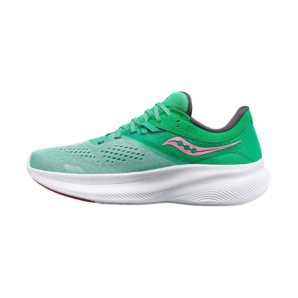 Saucony Women's Ride 16 Running Shoes - Spring/Peony - Lenny's Shoe & Apparel