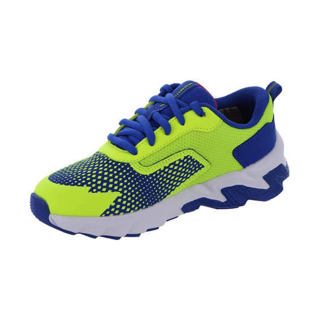 Skechers Kids' Elite Sport Tread Shoe - Yellow/Blue - Lenny's Shoe & Apparel