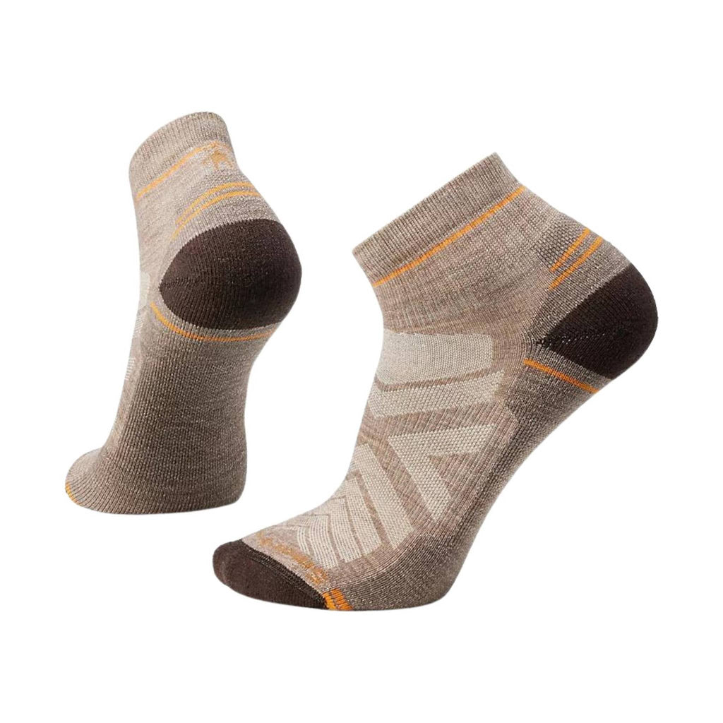 Smartwool Men's Hike Light Cushion Ankle Socks - Chestnut/Fossil - Lenny's Shoe & Apparel