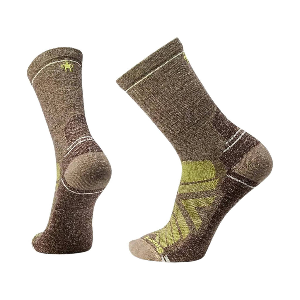 Smartwool Men's Hike Light Cushion Crew Socks - Military Olive/Fossil - Lenny's Shoe & Apparel