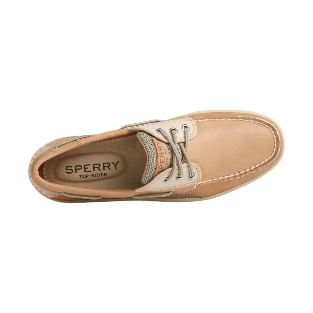 Sperry Men's Billfish 3-Eye Boat Shoe - Tan Beige - Lenny's Shoe & Apparel
