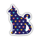 Sticker Northwest Cat Hearts - Lenny's Shoe & Apparel
