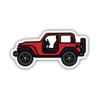 Sticker Northwest Jeep Side View - Lenny's Shoe & Apparel