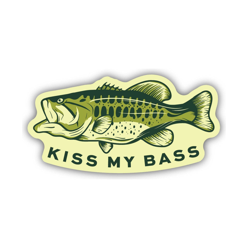 Sticker Northwest Kiss My Bass - Lenny's Shoe & Apparel