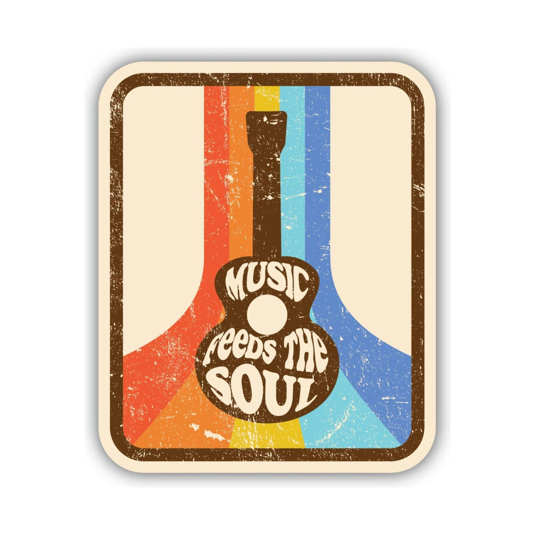 Sticker Northwest Music Feeds The Soul - Lenny's Shoe & Apparel