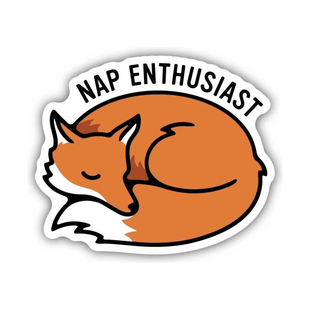 Sticker Northwest Nap Enthusiastic Fox - Lenny's Shoe & Apparel