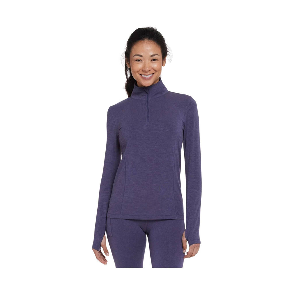 Tasc Women's Recess Quarter Zip - Shadow - Lenny's Shoe & Apparel