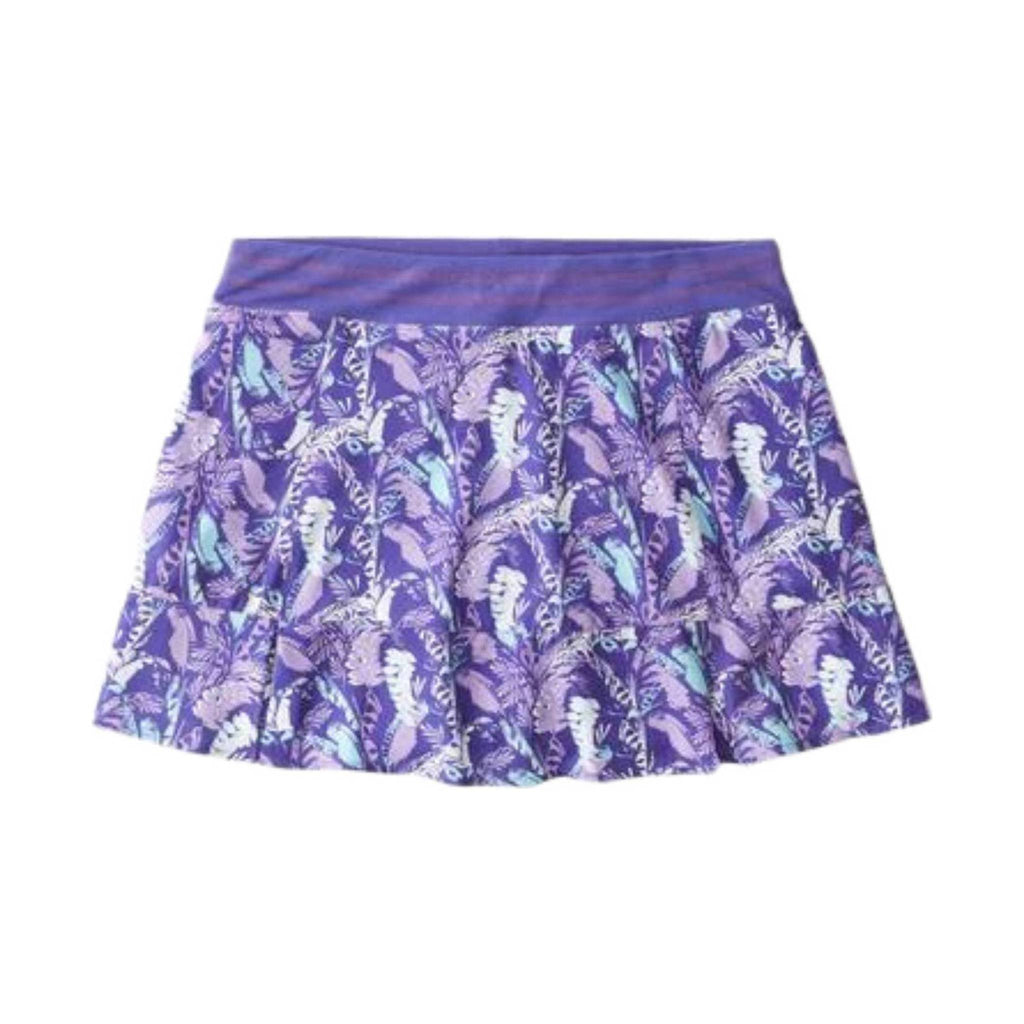 Tasc Women's Rhythm Skirt 13in - Purple Tropics - Lenny's Shoe & Apparel