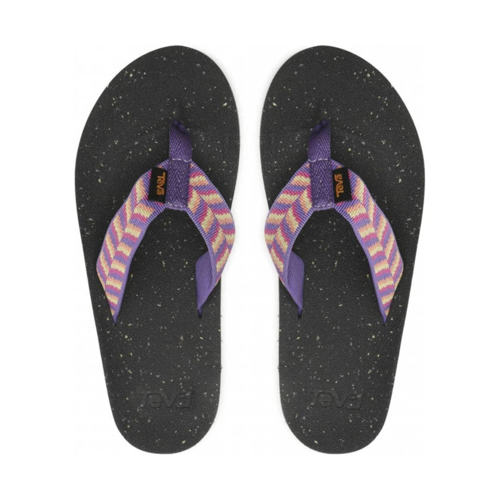 Teva Women's Reflip Flip Flop - Retro Geometric Imperial Palace - Lenny's Shoe & Apparel