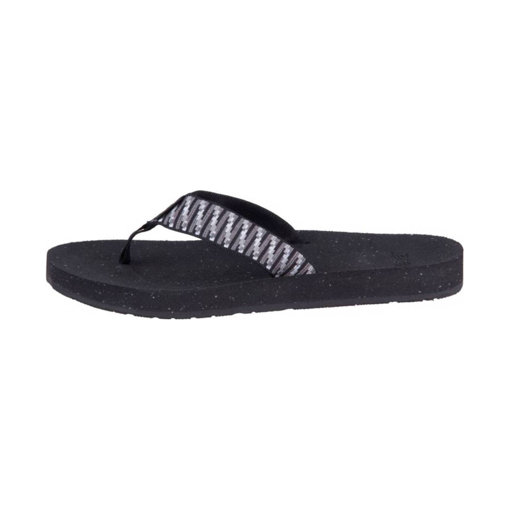 Teva Women's Reflip Flip Flop - Stacks Black/White - Lenny's Shoe & Apparel