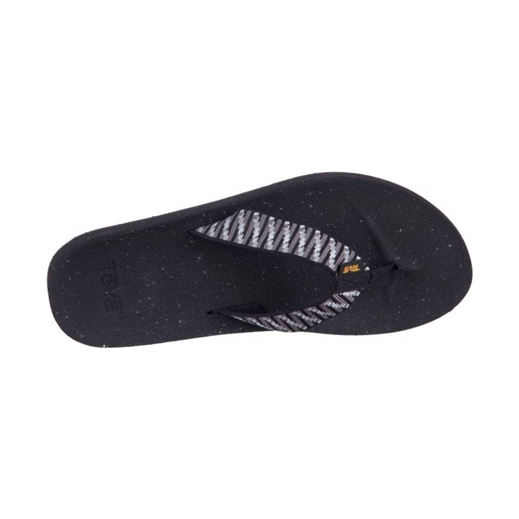 Teva Women's Reflip Flip Flop - Stacks Black/White - Lenny's Shoe & Apparel