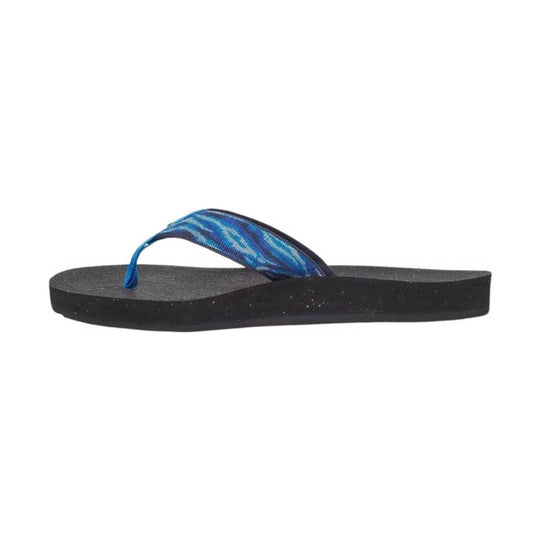 Teva Women's Reflip Flip Flop - Waves Blue - Lenny's Shoe & Apparel