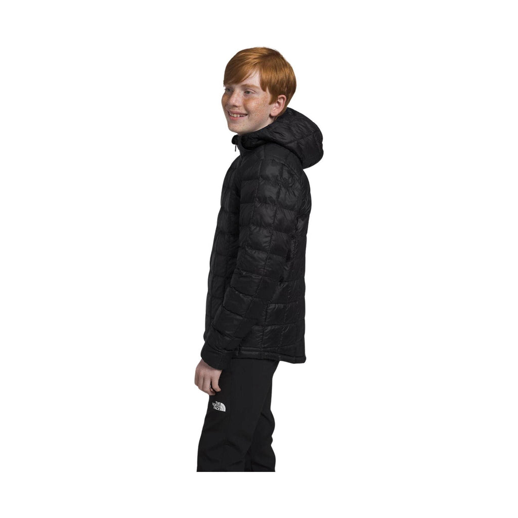 The North Face Kids' ThermoBall Hooded Jacket - Black - Lenny's Shoe & Apparel