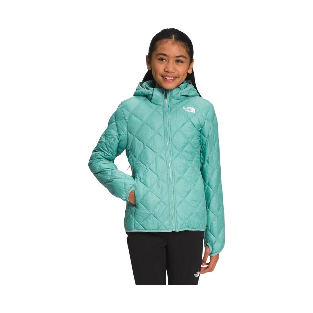 The North Face Kids' ThermoBall Hooded Jacket - Wasabi - Lenny's Shoe & Apparel