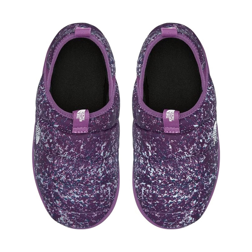 The North Face Kids' Thermoball Trac Mules II - Gravity Purple Paint Spots Print/Gravity Purple - Lenny's Shoe & Apparel