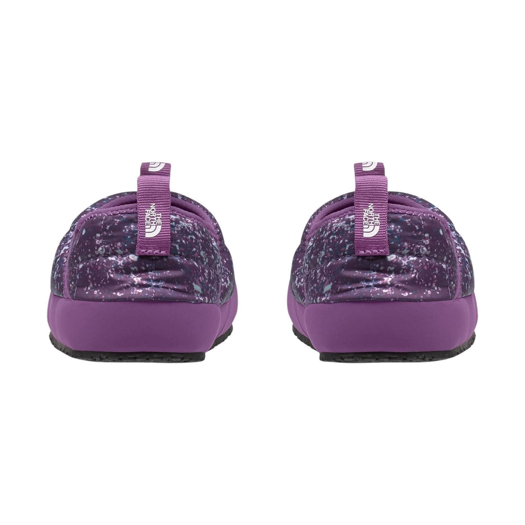 The North Face Kids' Thermoball Trac Mules II - Gravity Purple Paint Spots Print/Gravity Purple - Lenny's Shoe & Apparel