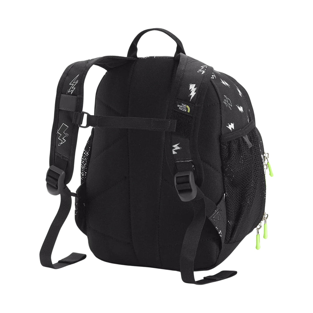 The North Face Sprout Mini Backpack - TNF Black Thunder Bolts Print/Sharp Green - Lenny's Shoe & Apparel