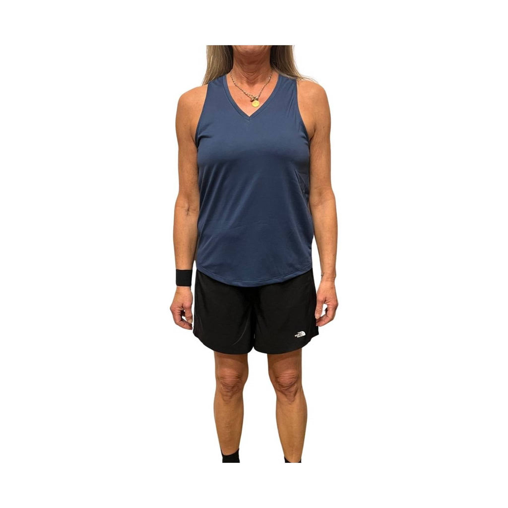 The North Face Women's Elevation Life Tank - Shady Blue - Lenny's Shoe & Apparel