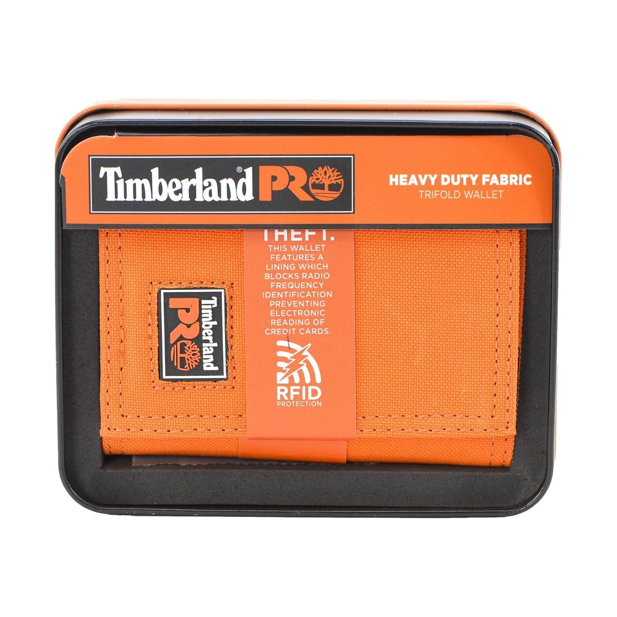 Timberland Pro Cordura Nylon RFID Trifold Heavy Duty Wallet