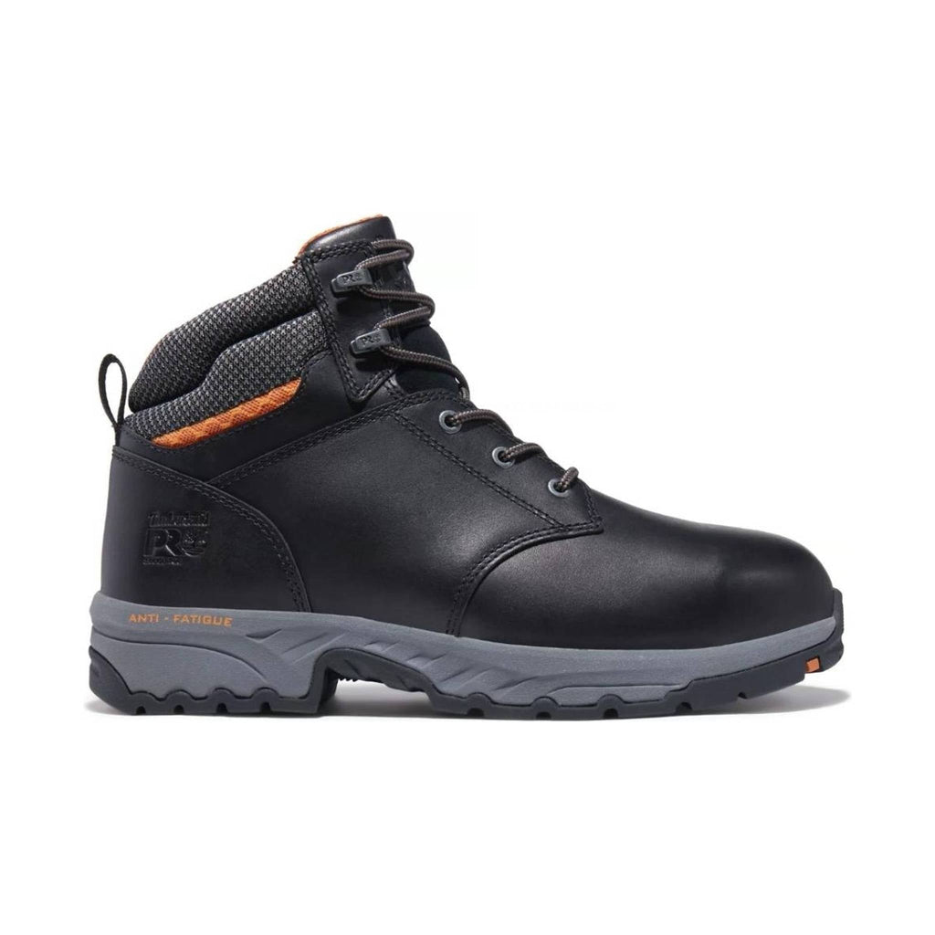 Timberland Pro Men's Band Saw 6" Steel Toe Work Boot - Black Full-Grain Leather - Lenny's Shoe & Apparel