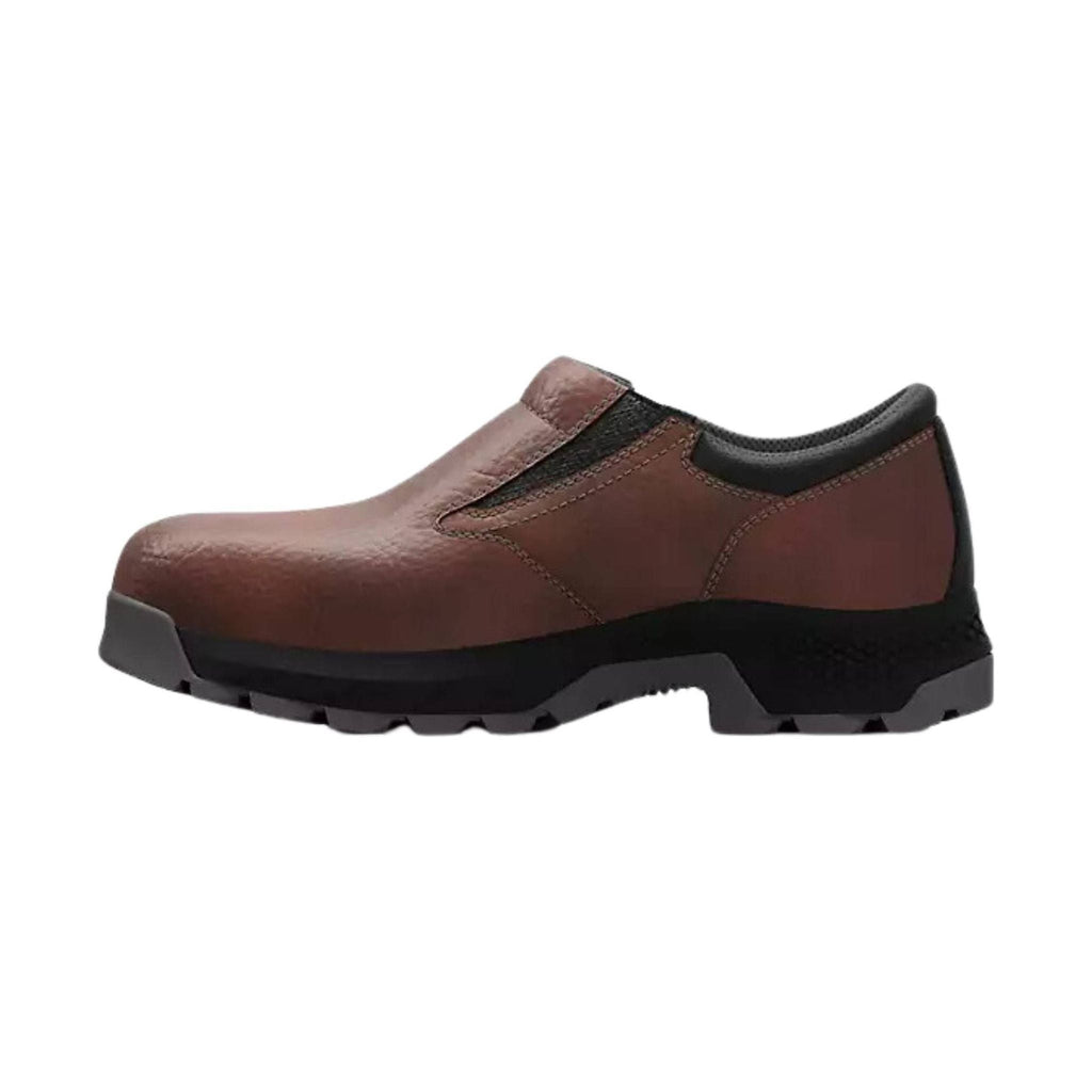 Timberland Pro Men's TiTAN EV Composite Toe Slip On Work Shoe - Brown - Lenny's Shoe & Apparel