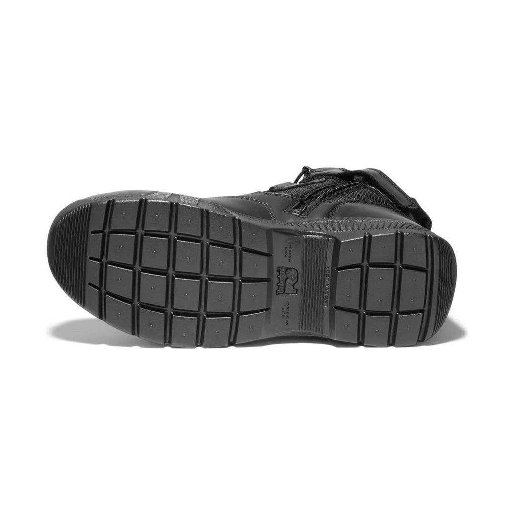 Timberland Pro Men's Valor 6" Composite Toe Work Boot - Black Smooth/Ballistic Nylon - Lenny's Shoe & Apparel