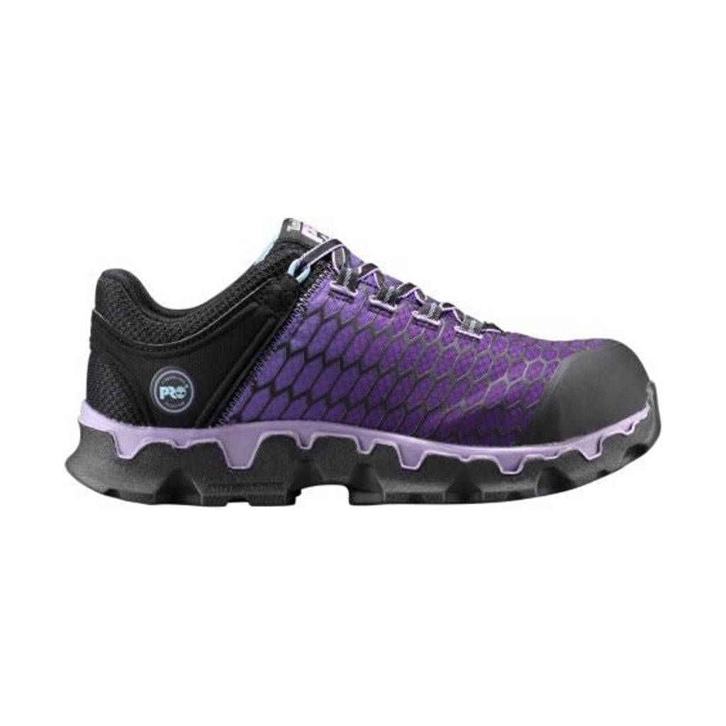 Timberland PRO Women's Powertrain Sport Alloy Toe SD Work Shoes - Black/Purple - Lenny's Shoe & Apparel