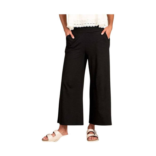 Toad & Co Women's Chaka Pull On Pant - Black - Lenny's Shoe & Apparel