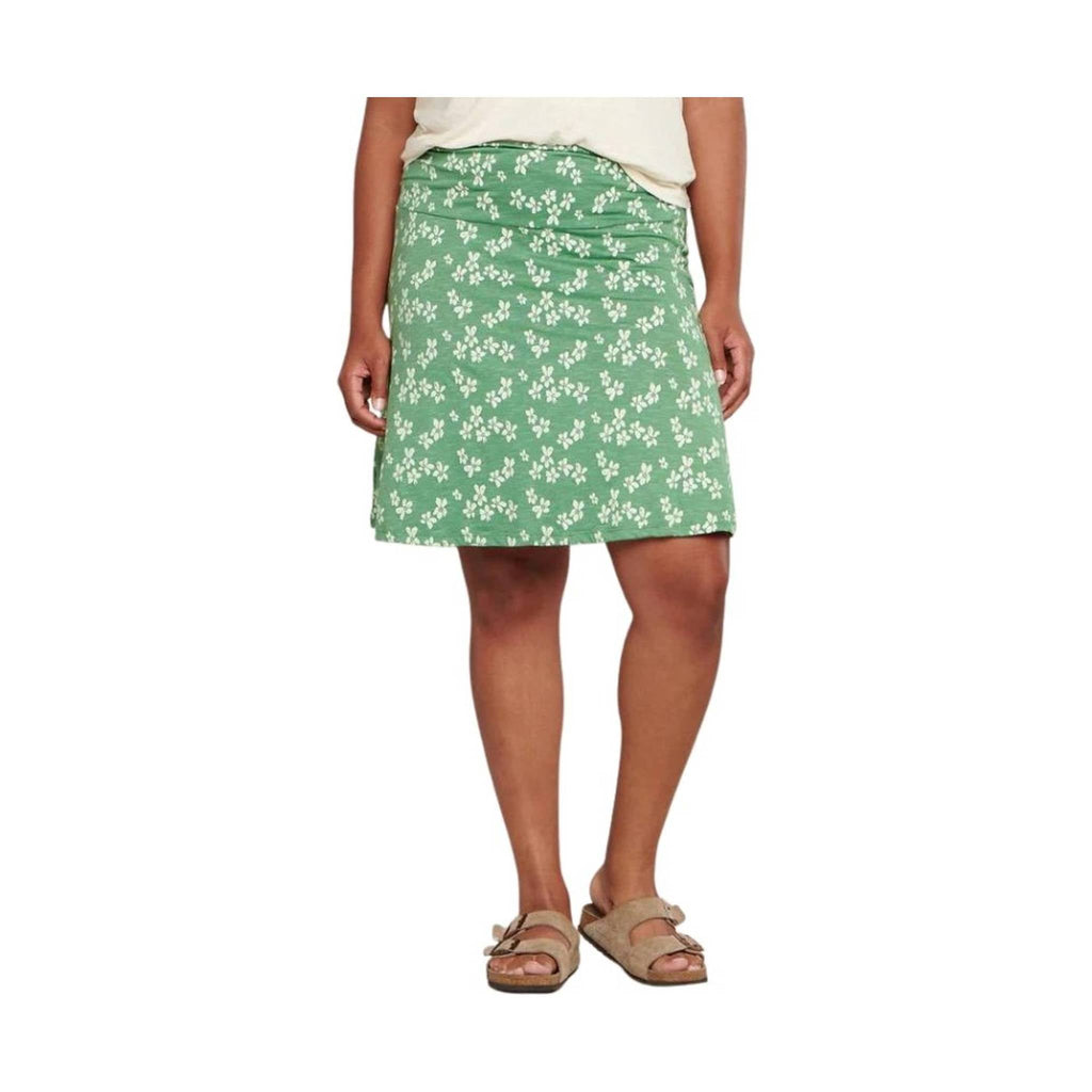 Toad & Co Women's Chaka Skirt - Matcha Print - Lenny's Shoe & Apparel