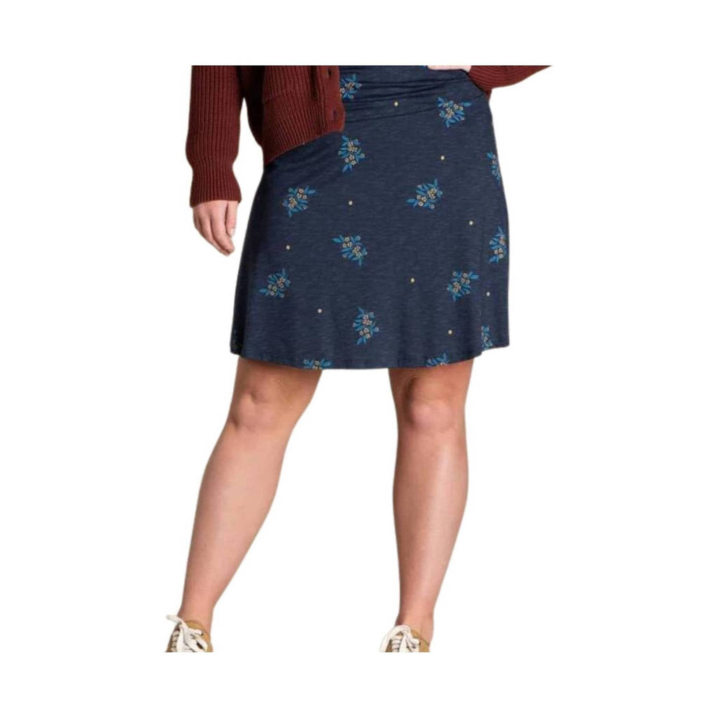 Toad & Co Women's Chaka Skirt - True Navy Spray - Lenny's Shoe & Apparel