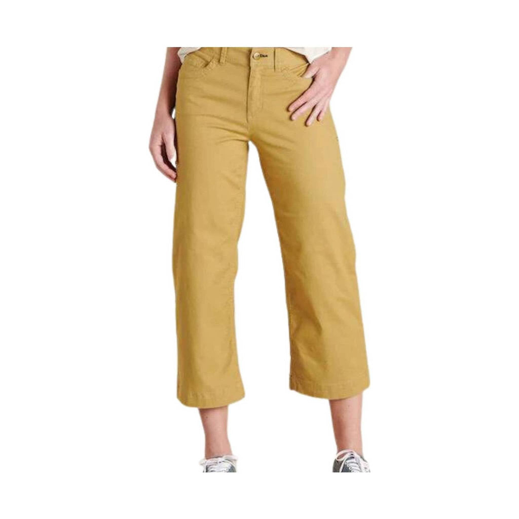 Toad & Co Women's Earthworks Wide Leg Pant - Mantis - Lenny's Shoe & Apparel