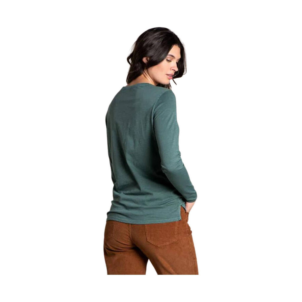 Toad & Co Women's Primo Long Sleeve Crew - Silver Pine - Lenny's Shoe & Apparel