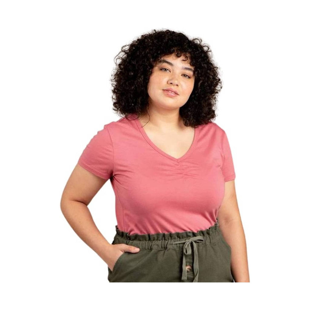 Toad & Co Women's Rose Short Sleeve Shirt - Clover - Lenny's Shoe & Apparel
